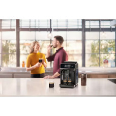 Кавомашина Philips Series 2200 1.8л, зерно, ручний капучинатор, авторецептів - 1, чорний
