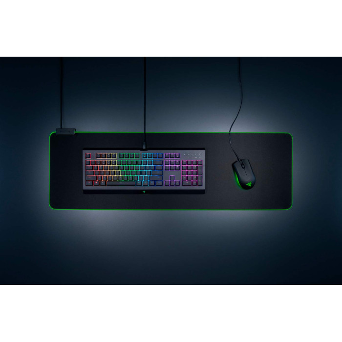 Ігрова поверхня Razer Goliathus Extended Chroma, RGB, XXL (920х294х3мм), чорний