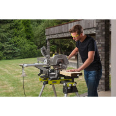 Пила торцювальна Ryobi EMS305RG з протяжкою 2200Вт диск 305мм лазер 20.7кг
