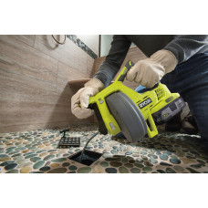 Машина для прочищення труб акумуляторна Ryobi ONE+ R18DA-0 18В діаметр труби 19-50мм 7.6м 2.75кг без АКБ та ЗП