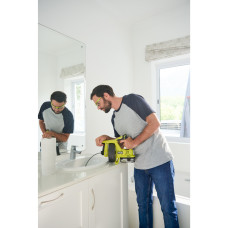 Машина для прочищення труб акумуляторна Ryobi ONE+ R18DA-0 18В діаметр труби 19-50мм 7.6м 2.75кг без АКБ та ЗП
