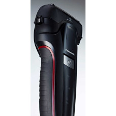 Бритва електр. Panasonic сіткова, 13000 об/хв,  бритв.головок-3, Li-Ion, сух.+волог., тример, 2 насад.,док-станц. , чорний
