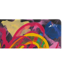 Ігрова поверхня Xtrfy GP4 Street Pink, L (460 x 400 x 4мм), рожевий