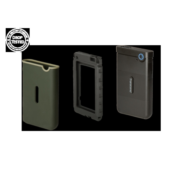 Портативний жорсткий диск Transcend 4TB USB 3.1 StoreJet 25M3 Сірий