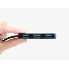 Хаб Transcend USB 3.1 Type-C > 4xUSB 3.1 Type-A пасивний