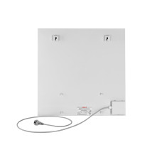 Керамічна електронагрівальна панель Ardesto HCP-395WT-ECO, 395 Вт, 8 м2, 60 х 60 см, IP54, білий