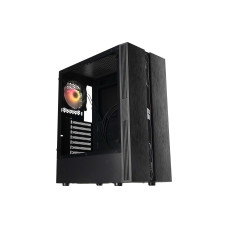 Корпус 2E GAMING Runa G2107 без БЖ 1xUSB3.0, 2xUSB2.0, 1x120мм ARGB, VGA 325мм, LCS ready, TG Side Panel, ATX, чорний