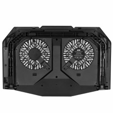 Підставка для ноутбука 2E GAMING CPG-006, до 17.3", 2xUSB-A, LCD/phone holder, RGB, чорний
