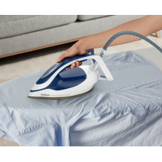 Праска-парогенератор Tefal Pro Express Protect, 2600Вт, 1800мл, паровий удар -550гр, постійна пара - 140гр, керам. підошва, біло-синій