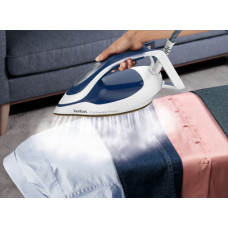 Праска-парогенератор Tefal Pro Express Protect, 2600Вт, 1800мл, паровий удар -550гр, постійна пара - 140гр, керам. підошва, біло-синій