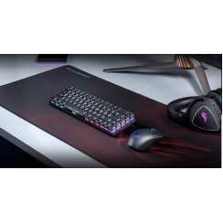 Ігрова поверхня ASUS ROG Scabbard II, XXL (900x400x3мм), чорно-червоний
