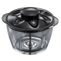 Подрібнювач Russell Hobbs Matte Black, 200Вт, чаша-500мл, скло, корпус-пластик, чорний