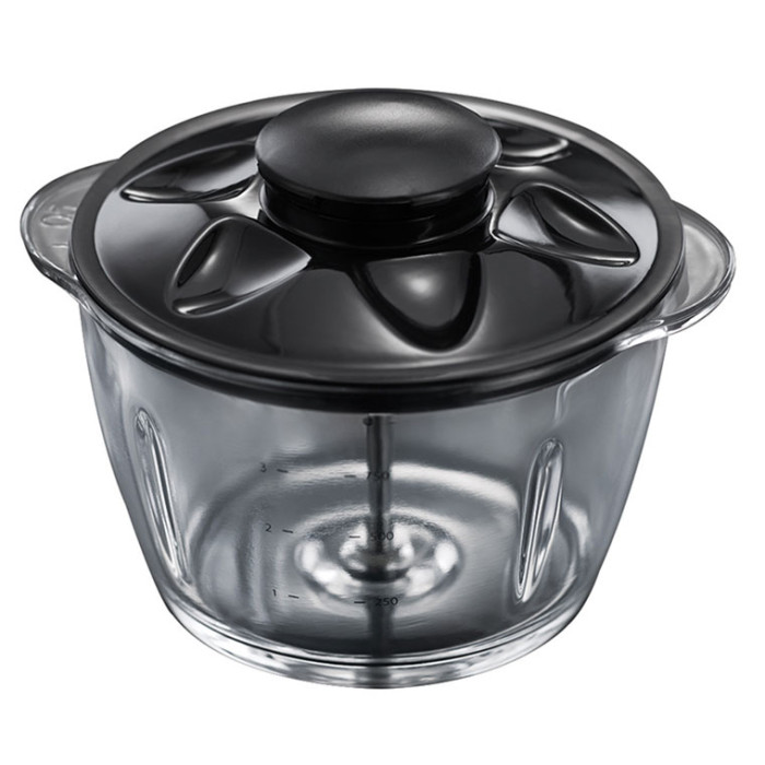 Подрібнювач Russell Hobbs Matte Black, 200Вт, чаша-500мл, скло, корпус-пластик, чорний