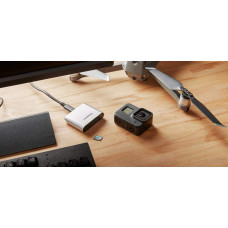 Кардрідер Kingston USB 3.2 Type-C > 2x microSD UHS-II Workflow Срібний