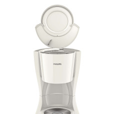 Кавоварка Philips крапельна Daily Collection 1.2л, мелена, LED-підсвітка, білий