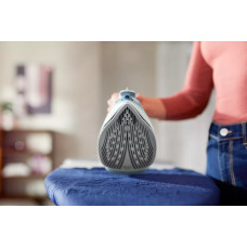 Праска Philips 5000 Series, 2400Вт, 320мл, паровий удар -180гр, постійна пара - 45гр, керам. підошва, голубий