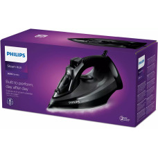 Праска Philips 5000 Series, 2600Вт, 320мл, паровий удар -200гр, постійна пара - 45гр, керам. підошва, чорний