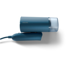 Відпарювач Philips компактний 3000 Series, 1000Вт, 100мл, постійна пара - 20гр, складана ручка, синій