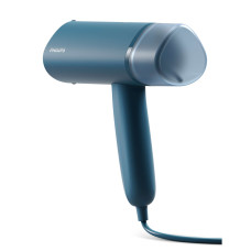 Відпарювач Philips компактний 3000 Series, 1000Вт, 100мл, постійна пара - 20гр, складана ручка, синій