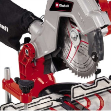Пила торцювальна Einhell TC-MS 216 1400Вт диск 216мм довжина різу 120мм 7.1кг