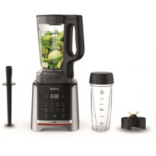 Блендер Tefal стаціонарний InfinyMix + 1600Вт, чаша-1750мл, стакан 600мл, сріблясто-чорний