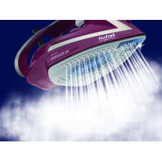 Праска Tefal Ultragliss Plus, 2800Вт, 270мл, паровий удар -260гр, постійна пара - 50гр, керам. підошва, бордовий