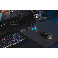 Тримач кабелю 2E GAMING Scorpio 4в1, LED, сірий