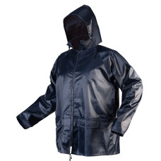 Дощовик Neo Tools (Куртка+Штани), поліестер, 170г/м кв, сумка, XXXL(58), синій темний