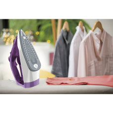 Праска Tefal Express Steam, 2400Вт, 270мл, паровий удар -165гр, постійна пара - 35гр, керам. підошва, фіолетовий