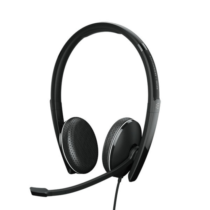 Гарнітура комп'ютерна стерео On-Ear EPOS ADAPT 165T USB II, 3.5мм/USB, односпрямований, сертифікат Microsoft Teams, 1.8м, Чорний