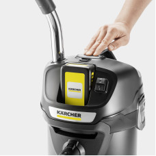 Пилосос для збору золи акумуляторний Karcher AD 2 Battery, 18В, контейнер 14л, 3.9кг, без АКБ та ЗП