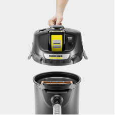 Пилосос для збору золи акумуляторний Karcher AD 2 Battery, 18В, контейнер 14л, 3.9кг, без АКБ та ЗП