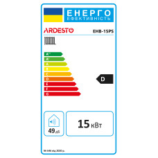 Котел електро Ardesto 15кВт 380V одноконтурний з насосом програмований