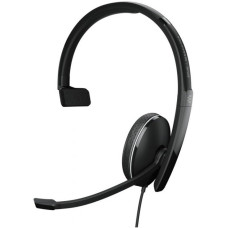 Гарнітура комп'ютерна моно On-Ear EPOS ADAPT 135T USB II, 3.5мм/USB, односпрямований, сертифікат Microsoft Teams, 1.8м, Чорний