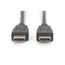 Кабель DIGITUS HDMI (M/M), High speed/Ethernet, 3м, чорний
