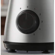Блендер Electrolux стаціонарний 800Вт, чаша-1500мл, скло, імпульсний режим, метал