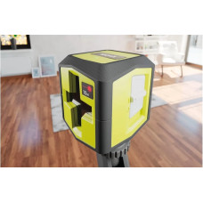 Нівелір лазерний Ryobi RBCLLR1 до 10м перехресний червоний промінь 0.4кг