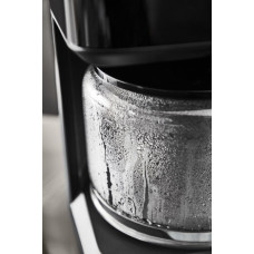 Кавоварка Tefal крапельна Smart&light 1.25л, мелена, таймер включення, годинник, чорний