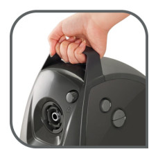 М'ясорубка Tefal HVB Plus, 2000Вт, 2.6кг/хв, 3 решітки, насадка для ковбас, кеббе, томатів, 5 терок, пластик/метал, чорний