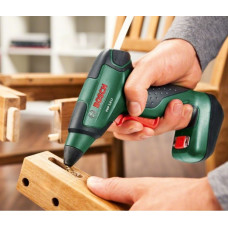 Пістолет клейовий акумуляторний Bosch Bosch PKP 3.6LI 3.6В 1.5А·год стрижні 7мм 170° 0.3кг подача 20г·хв
