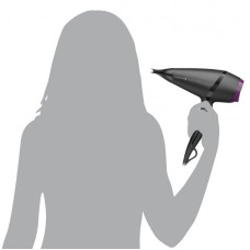 Фен Remington Supercare PRO 2100 AC motor, 2100Вт, 3 режими, іоніз-я, хол. обдув, чорний