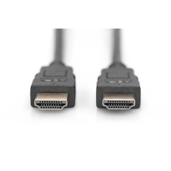 Кабель DIGITUS HDMI (M/M), High speed/Ethernet, 5м, чорний