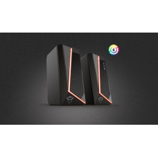 Акустична система Trust GXT 609 Zoxa 2.0, USB/AUX, RGB, чорний