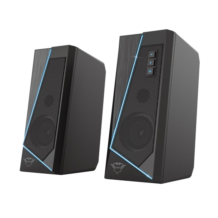 Акустична система Trust GXT 609 Zoxa 2.0, USB/AUX, RGB, чорний