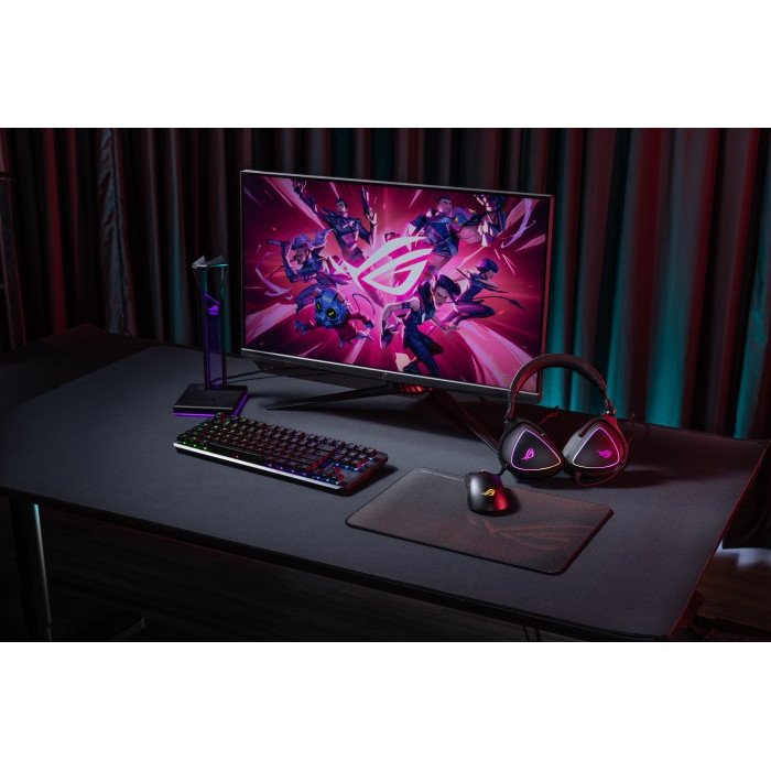 Ігрова поверхня ASUS ROG Scabbard II, M (360х260х3мм), чорний