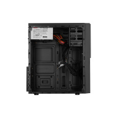 Корпус 2E Alfa E1903U-400 з БЖ 2E ATX400W, 2xUSB3.0, 1xUSB2.0, VGA 320мм, ATX, чорний