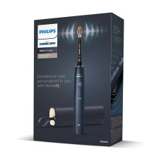 Щітка зубна електр. Philips, Sonicare DiamondClean Prestige 9900, 62т. колив/хв, насадок-1, SenseIQ, зарядний чохол, чорний