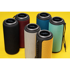 Акустична система 2E SoundXTube TWS, MP3, Wireless, Waterproof Turquoise