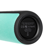 Акустична система 2E SoundXTube TWS, MP3, Wireless, Waterproof Turquoise