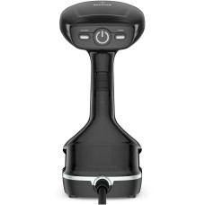 Відпарювач Tefal компактний Access Steam Force, 2000Вт, 200мл, постійна пара - 30гр, керам. підошва, чорно-сірий